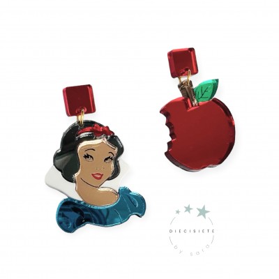 PENDIENTES BLANCANIEVES