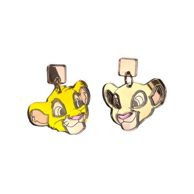 PENDIENTES REY LEÓN