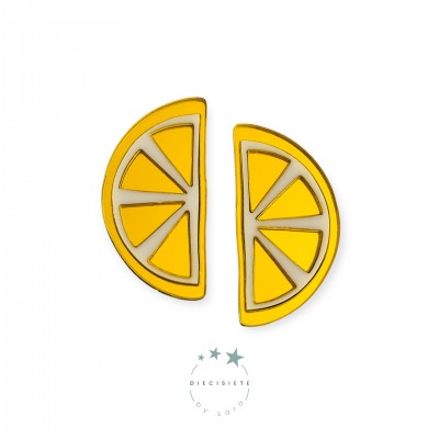 PENDIENTES LIMON