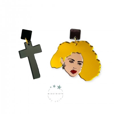 PENDIENTES MADONNA