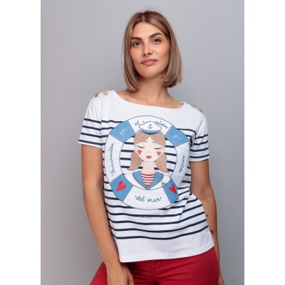 CAMISETA MARINERA