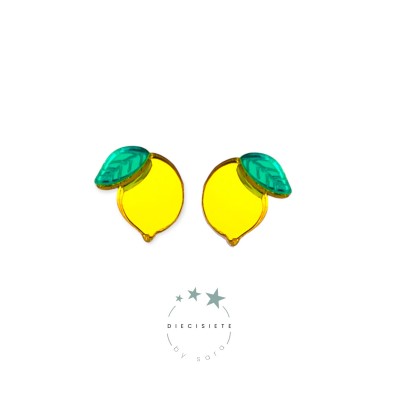PENDIENTES MINI LIMON