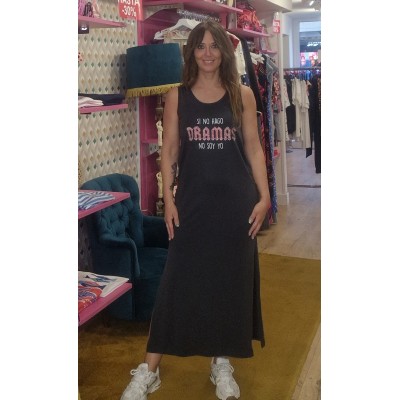 VESTIDO "SI NO HAGO DRAMAS NO SOY YO"