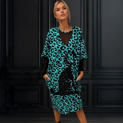 VESTIDO LEOPARD FUSION