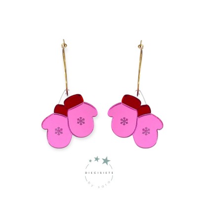 PENDIENTES ARO MANOPLAS INVERNALES