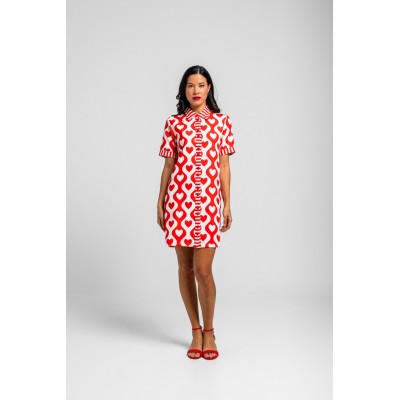 VESTIDO CAMISERO CORTO LADY-MORE AMOR POR FAVOR