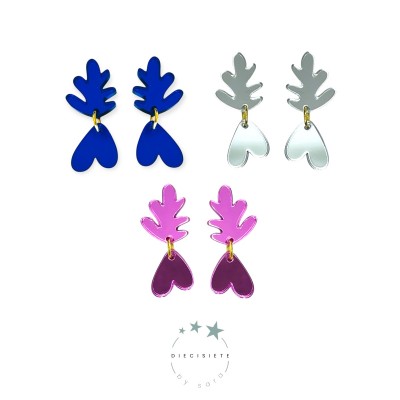 PENDIENTES ARO BE LOVE PLATA