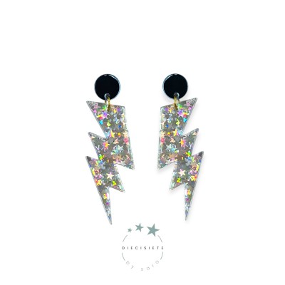 PENDIENTES THUNDER CONFETI