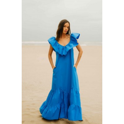 VESTIDO AMALFI COAST BLUE