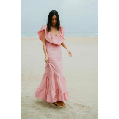 VESTIDO AMALFI COAST NUDE PINK