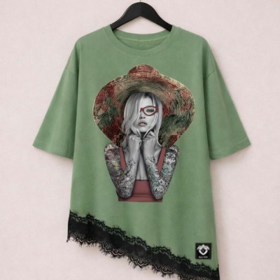 PREVENTA CAMISETA COMBINADA BLOOM