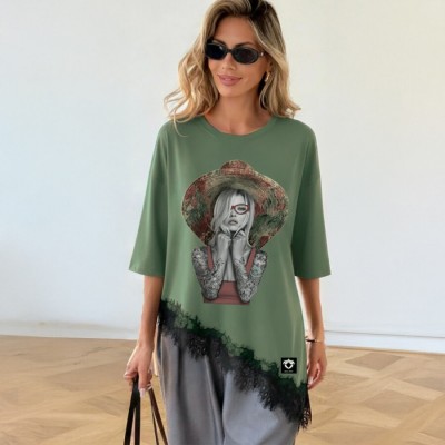 CAMISETA COMBINADA BLOOM