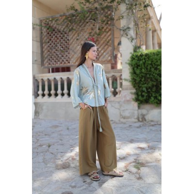 PANTALÓN KAIA VERDE