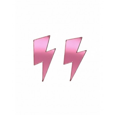 PENDIENTES RAYO 2,5 ROSA PERNO
