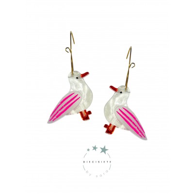 PENDIENTES ARO GAVIOTA