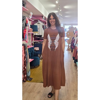 VESTIDO A LOS SUEÑOS PICO Y PALA..