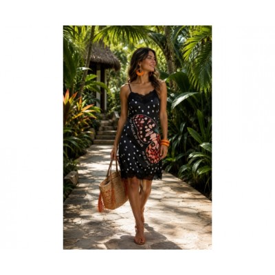 VESTIDO LENCERO MARIPOSA