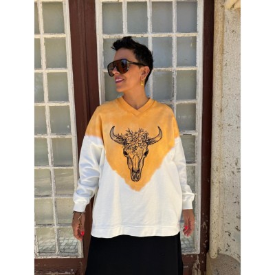 SUDADERA LOGO TIE DYE